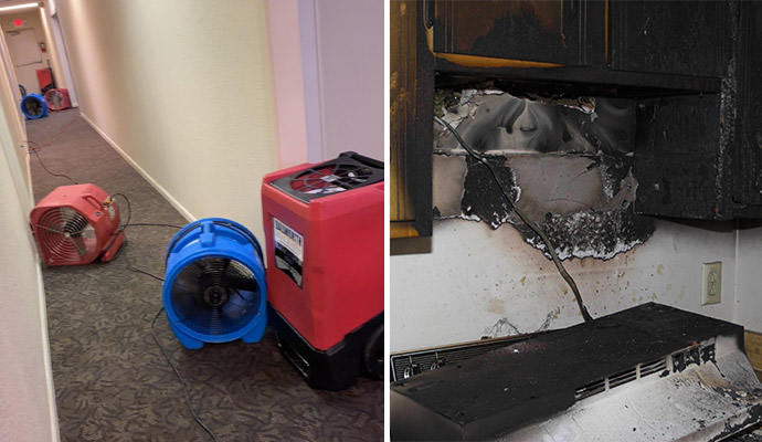 Water and Soot Damage Clean-up