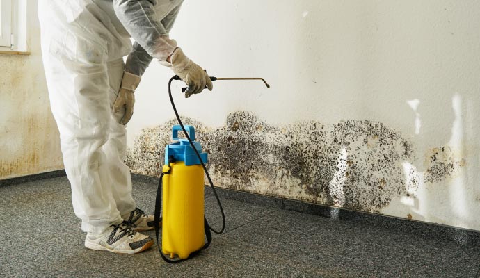 Professional mold remediation service