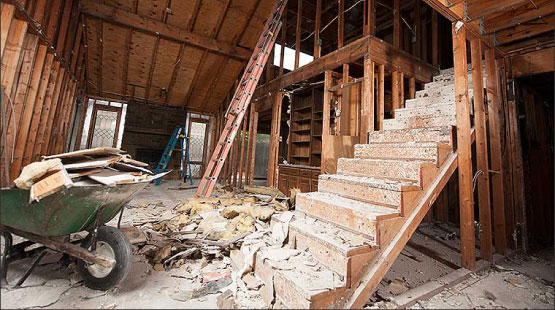 water damaged property assessment