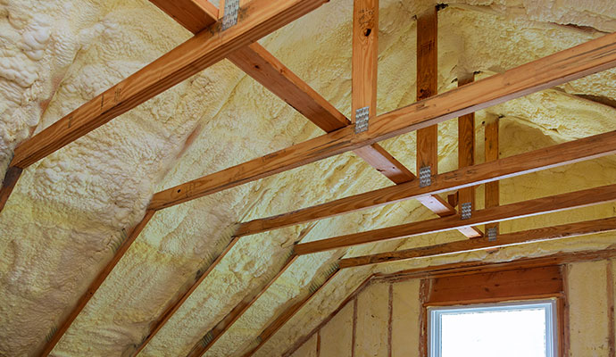 Wet insulation